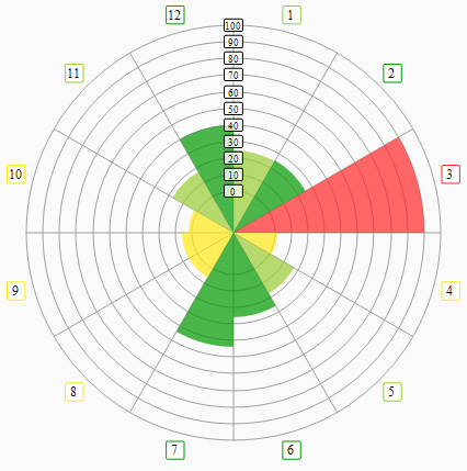 Meridians (Organs' pulse) VedaPulse software